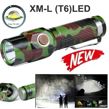 Super Bright X800 Tactical Mini Flashlight LED Military Torch