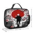 thumbnail image 2 of Jujutsu Anime Kaise Reusable Lunch Bento Box Insulated Portable Handbags for Office Work Picnic for Adult, 2 of 8