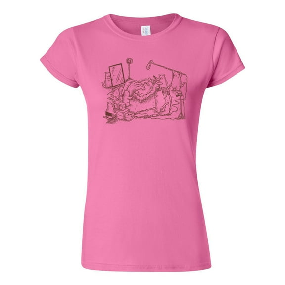 Junior Behind The Scenes Cat Video Taping Salih Gonenli Artworks Funny DT T-Shirt Tee