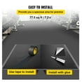 thumbnail image 4 of Dance Floor Roll 6.6x11.8ft, 0.06in PVC Vinyl Portable Dance Flooring, Non-Slip Reversible Black/Grey Dance Mat for Ballet, Jazz, Hip Hop, Home & Studio, 4 of 7