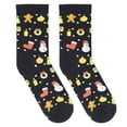 thumbnail image 2 of Crazy Socks, Christmas Socks for Women, Cute, Fun, Colorful, 2 of 6