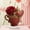 H, variant on Lunxisen 3 Pcs Romantic Holiday Tea Set Ornament High Tea Holiday Teapot Teacups on Tray, Collectible Decoration(15cm)