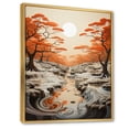 thumbnail image 2 of Designart "Natures Fountain Bold Geyser painting IV" Landscape & Nature Floater Framed Canvas Print, 2 of 7