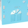 thumbnail image 3 of Cage Hamster Durable Self-assembly Small Animal Stash Guinea - Multicolored 14x14x13cm blue building, 3 of 9