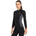 thumbnail image 4 of Dividir tops de buceo Chaqueta de neopreno Universal traje húmedo de buceo duradero trajes de neopreno para nadar trajes de baño para adultos accesorios JShteea El nuevo, 4 of 9