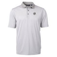 thumbnail image 2 of Men's Cutter & Buck Gray New York Yankees Virtue Eco Pique Micro Stripe Recycled Polo, 2 of 3
