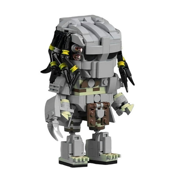 Predator Building Block Set, Movie Model Action Figure Building Birthday Gift for Kids Fans (405 Pcs)