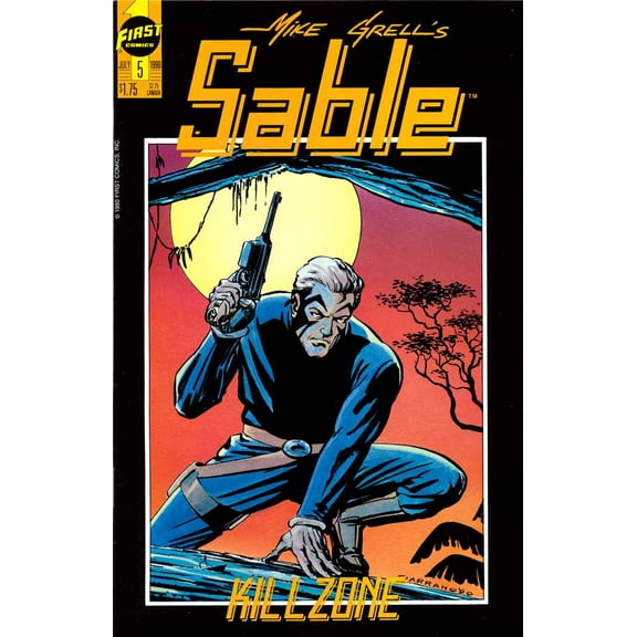 Sable (Mike Grell's ) #5 VF ; First Comic Book