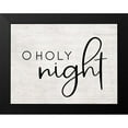 thumbnail image 2 of Lux + Me Designs 24x19 Black Modern Framed Museum Art Print Titled - O Holy Night, 2 of 5
