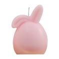 thumbnail image 2 of Folding Ear Rabbit Aromatherapy Candle, Cute Bunny Scented Candle for Girls, Romantic Gift for Girlfriend, Bedroom Ornament, Soy Wax Candle with Ylang, Rose, Jasmine, Osmanthus Scent, 2 of 6