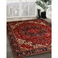 thumbnail image 3 of Ahgly Company Machine Washable Indoor Square Traditional Sienna Brown Area Rugs, 7' Square, 3 of 7