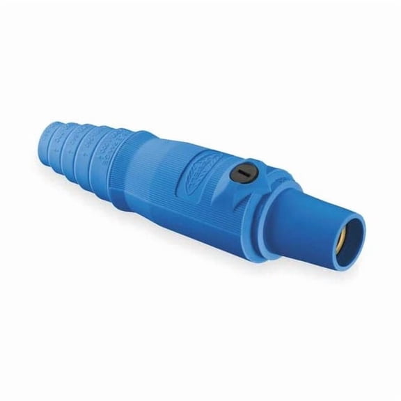 Hubbell Wiring Device-Kellems Connector,Double Set,Blu,300AC/DC,Female HBL300FBL