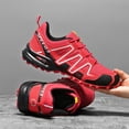 thumbnail image 3 of Zapatos Calzado de camping para hombre, de senderismo transpirables para deportes al aire libre (rojo 46) DQrwqpou Tenis De Mujer Tenis De Hombre, 3 of 6