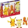thumbnail image 1 of MEGA – Pokémon – Coffret – Trio de la Région de Kanto, 3 figurines - 529 pièces, 1 of 6