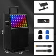 thumbnail image 3 of DECMAY 12in 60W with LED spectrum light, Bluetooth remote control, pull rod speaker, 3 of 8