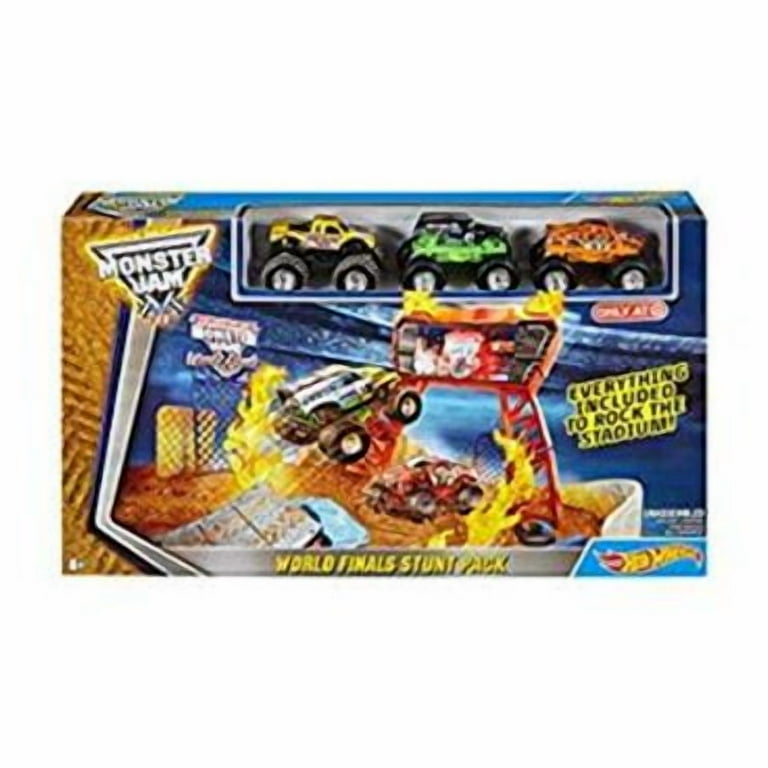 Hot Wheels Monster Jam World Finals Stunt Pack Play Set - Walmart.com