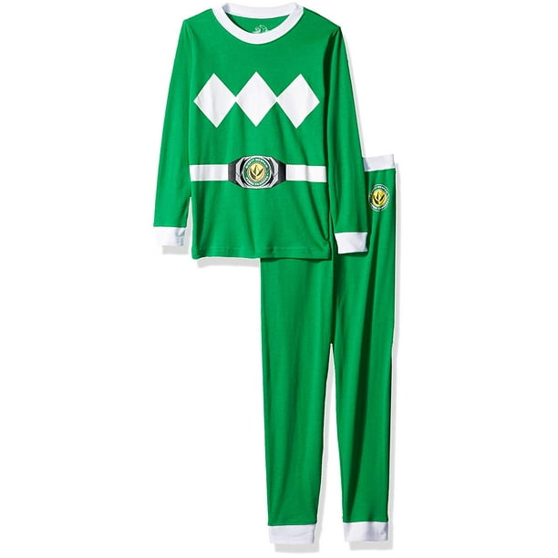 Power Ranger Boys Little Pajama Set green 6 Walmart