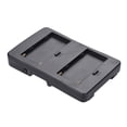 thumbnail image 2 of Dual NP-F to V-Mount Battery Adapter Converter with D-TAP & SON V-Lock Output Ports, 13-16.8V 8A Max Output, Circuit Protection, Power Indicator - Fireproof PC & High Precision Phosphor Copper, 2 of 6