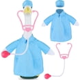 thumbnail image 3 of Aurorax Halloween Porch Goose Outfit 19 inch,Goose Clothes for Cement Goose Porch Goose 23"/17",Blue All the Season Porch Goose Accessories for Garden Lawn Yard, 3 of 9