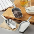 thumbnail image 4 of TrueCraftware – Set of 2- 16 oz. Commercial Grade Flat Bottom Scoop, Aluminum, 4 of 4