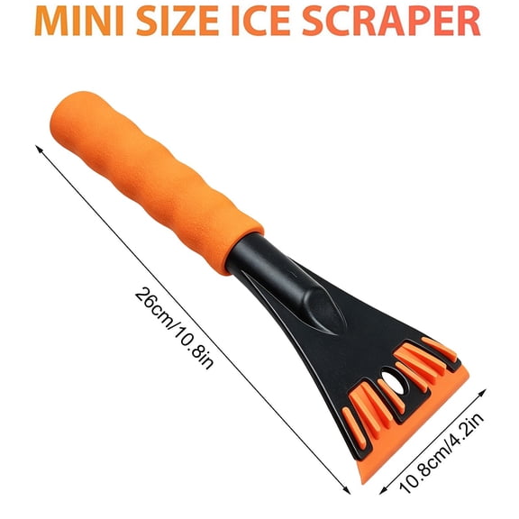 Ice Scraper for Car Windshield, 9.8 Inch Frost Removal Tool with Handle