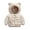 Beige, variant on Esaierr 9M-4Y Toddler Boys Girls Winter Down Coats Puffer Down Jacket for Newborn Down Coat Cotton Cartoon Zipper Hooded Outwear Lightweight Warm Coat