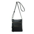 thumbnail image 2 of CAIXIA Crossbody Purses For WomenSolid Soft Large Capacity Crossbody Messenger Bag, Adjustable Shoulder Belt Zipper Versatile Daily Purse, 2 of 6