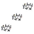 thumbnail image 2 of Bewildely 11 Uds simulación de animales del océano pingüino juguete Animal Polar para coleccionables Type1, 2 of 6