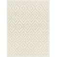 thumbnail image 5 of Hauteloom Burl Living Room, Bedroom Patio Outdoor Area Rug - Contemporary - Off White, White - 6'7" x 9', 5 of 8