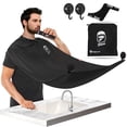 thumbnail image 3 of JEEXI Beard Bib Apron for Men - As Seen on Shark Tank, Mens Hair Catcher for Shaving, Trimming - Grooming Accessories & Gifts for Dad or Husband, Christmas, Stocking Stuffers, 3 of 7