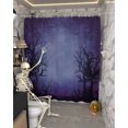thumbnail image 5 of Halloween Purple Forest with Fog Shower Curtain Set ，Waterproof Fabric Shower Curtains Shower Curtains for Bathroom,Bathroom Decor 72"x84", 5 of 6