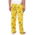 thumbnail image 5 of Pokémon Men's Pikachu Allover Character Subtle Tie Dye Adult Sleep Bottoms Pajama Pants, 5 of 7