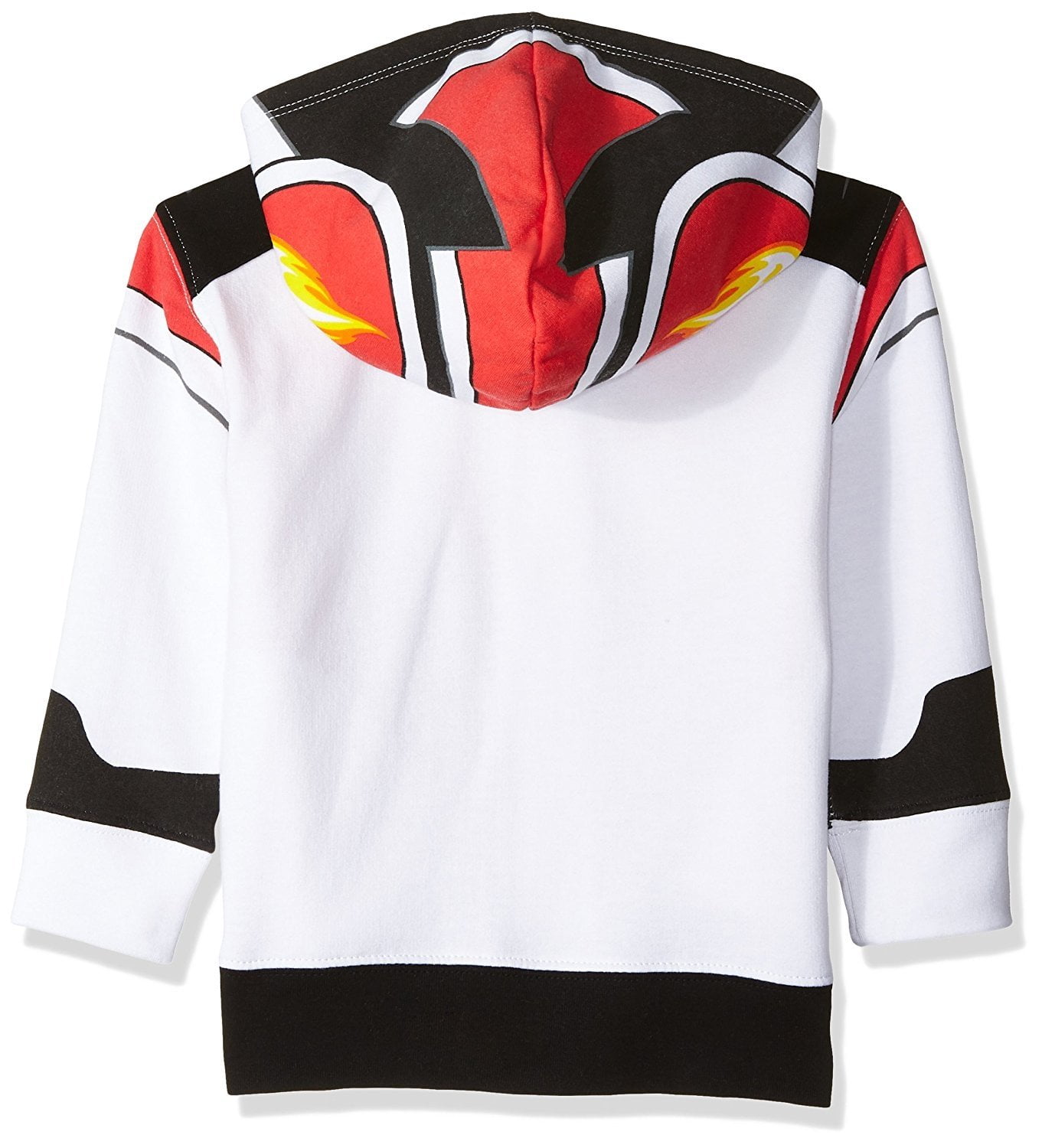 NWT Nickelodeon Blaze AJ Boys White Hooded Sweater Hoodie Jacket 2T 3T 4T 5T