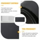 thumbnail image 3 of Escritorio de cuero Alfombrilla de ratón Escritorio grande Mouse Pad Desking Gaming Mouse Pad para oficina, 3 of 4