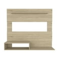 thumbnail image 2 of Miekor Furniture Beijing Floating Entertainment Center, One Superior Shelf, Two Shelves, Space For The TV´s up 55" -Light Pine 67846, 2 of 6