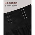 thumbnail image 4 of YDQ Women's High-Waisted Seamless Tummy Control Shapewear Briefs, Medium Compression, 3-Pack, Size XL, 4 of 8