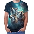 thumbnail image 2 of Cotton T Shirts for Men Tall Fashion Loose Fit Crew Streetwear Tee Short Sleeve Athletic Workout Shirts Cooling Running Shirt, 2 of 4