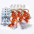 thumbnail image 5 of Aluminum Quick Release Stud 19mm D-Ring & CLIP6 Pack x10, 5 of 6