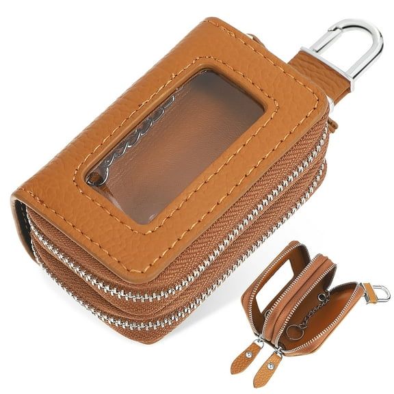 Car Key Bag Key Fob Car Keychain Car Key Holder Car Key Cover Zipper Key Key Case Leather Key Holder