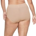 thumbnail image 2 of Women's Warner's 5738 No Pinching No Problems Tailored Micro Brief (Blush Petals Print 9), 2 of 3