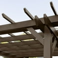 thumbnail image 5 of Highwood Bodhi 10' x 10' Pergola Set with 5ft Weatherly Porch Swing - Outdoor, Eco-friendly, Synthetic Wood, 5 of 7