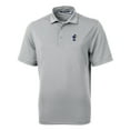thumbnail image 2 of Men's Cutter & Buck Gray Kansas Jayhawks Team Big & Tall Virtue Eco Pique Recycled Polo, 2 of 3