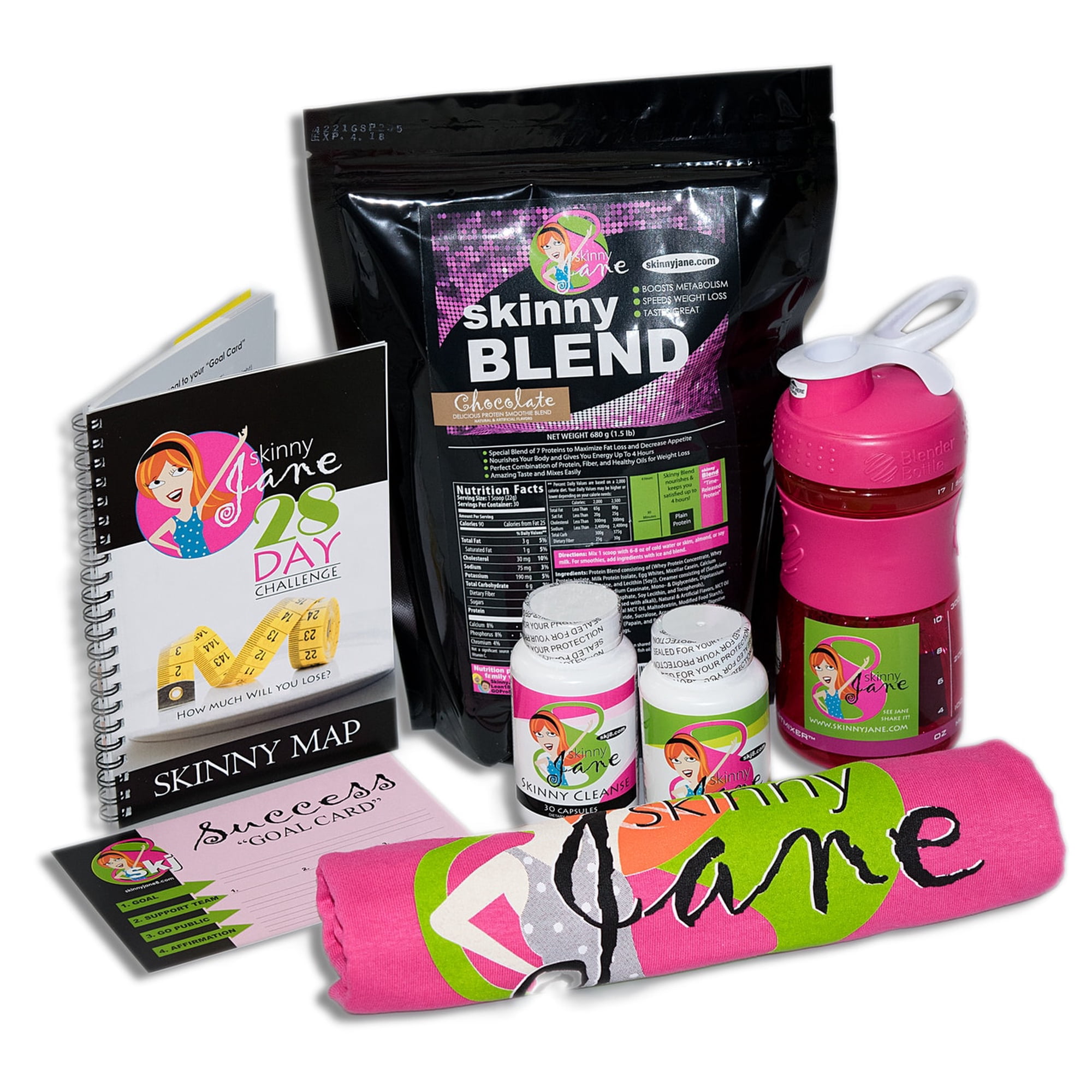 Skinny Jane 28 Day Challenge - Complete Guide with Simple Meal Plans, Effective Supplements, and Motivational Tools for a Healthier You