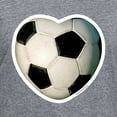thumbnail image 3 of CafePress - Soccer Love Women's V Neck Dark T Shirt - Women's V-Neck Dark T-Shirt, 3 of 4
