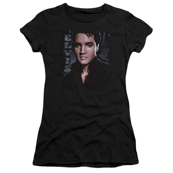 Elvis Presley Tough Premium Junior Women's T-Shirt Black