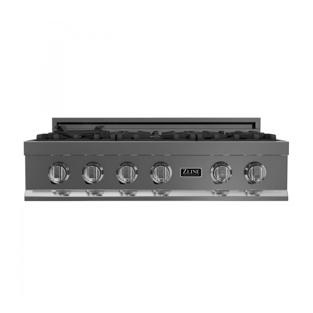 ZLINE 36 in. Porcelain with 6 Gas Burners (RT36)