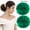 Deep Green, variant on LELINTA 2PCS Messy Hair Bun Hair Piece Ponytail Hair Extensions Scrunchy Scrunchie Updo Hairpiece Curly Wavy Bun Extensions Chignon