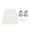 White, variant on ENYOUNG Solar Double Cable Entry Gland Box Rainproof Housing for RV Roof Boat Yacht Camping Travel Panel 6mm² to 12mm² Dual Cable Entry Housing Weatherproof Connector Box White