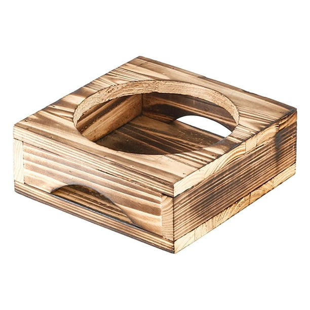 Salvamanteles de madera, agarraderas para ollas, salvamanteles, soporte de madera para bibimbap, piedra anti-caliente para ollas calientes interior 17cm
