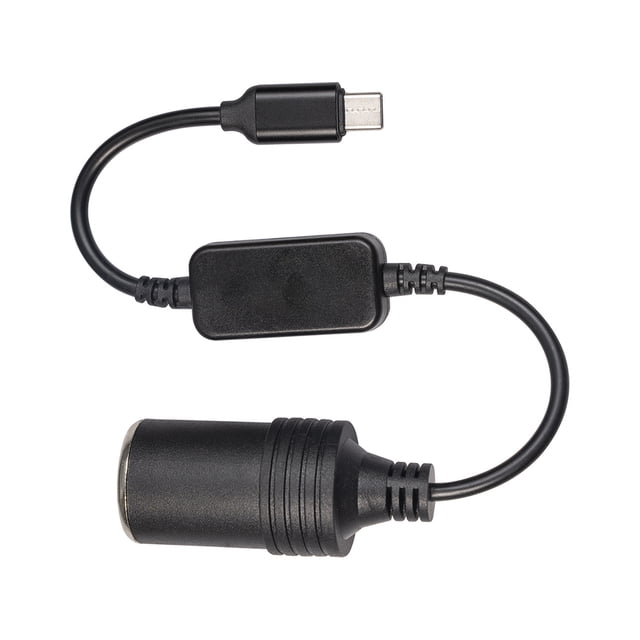 Seitruly Adaptador de tipo C a coche, Cable de cobre, profesional, extraíble, reemplazo de grabadora de conducción, accesorios adaptadores Electrónica